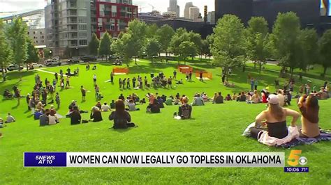 New Ruling Allows Oklahoma Women To Be Topless In Public